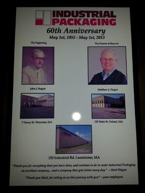 Plaque Matt received that night