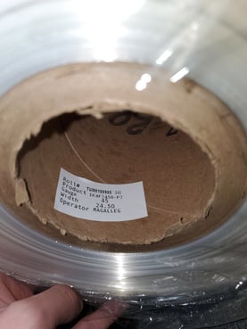 24.5 inch shrink film core