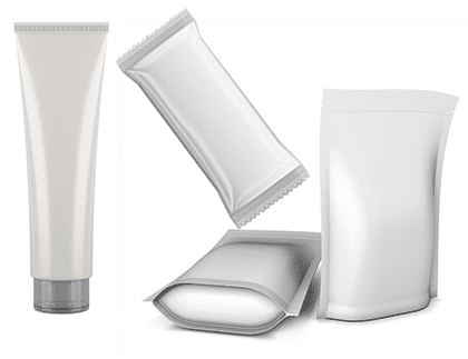 white packaging