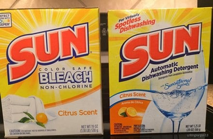 Sun-Bleach-and-Dishwashing-detergent